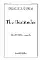 Beatitudes SSAATTBB choral sheet music cover